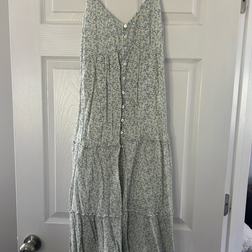 Abercrombie & Fitch Blue and White Floral Dress